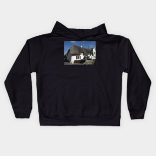 Thatched Cottage, Wareham, Dorset, England Kids Hoodie